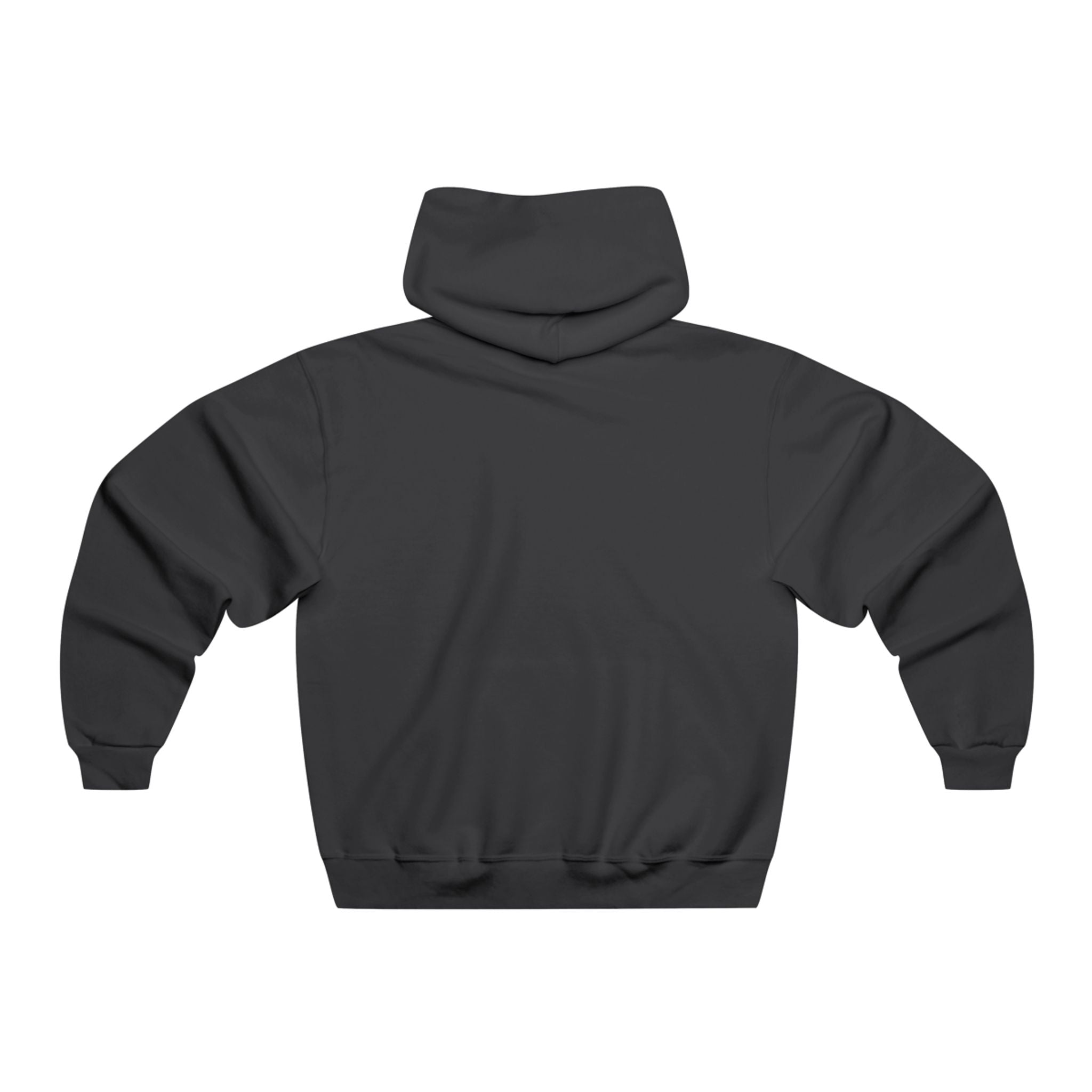 Customizable Hoodie — Men's Plain NUBLEND® Hooded Sweatshirt (Add Text or Logo)
