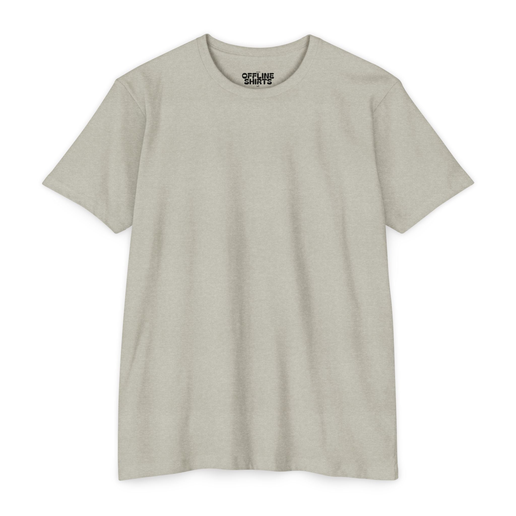 Soft Everyday CVC Jersey T-Shirt — Lightweight Crewneck Tee