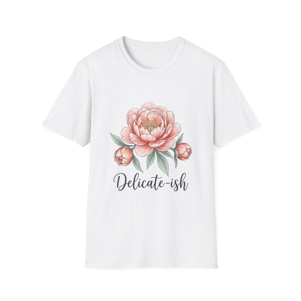 Floral Peony "Delicate-ish" T-Shirt