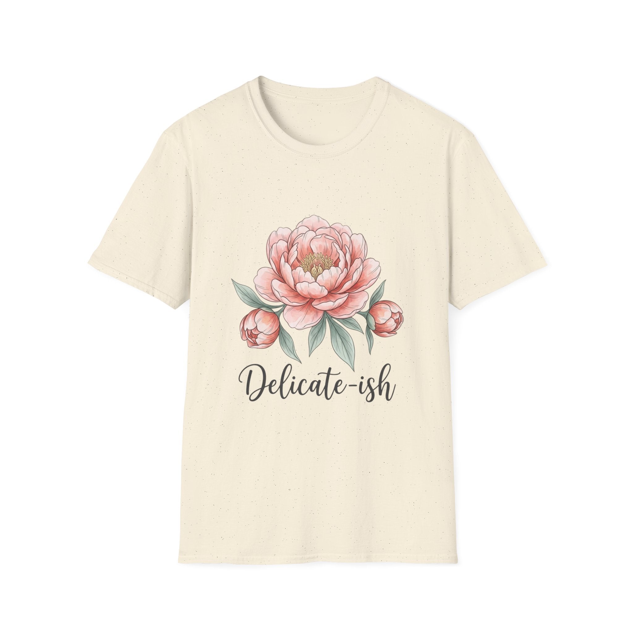 Floral Peony "Delicate-ish" T-Shirt
