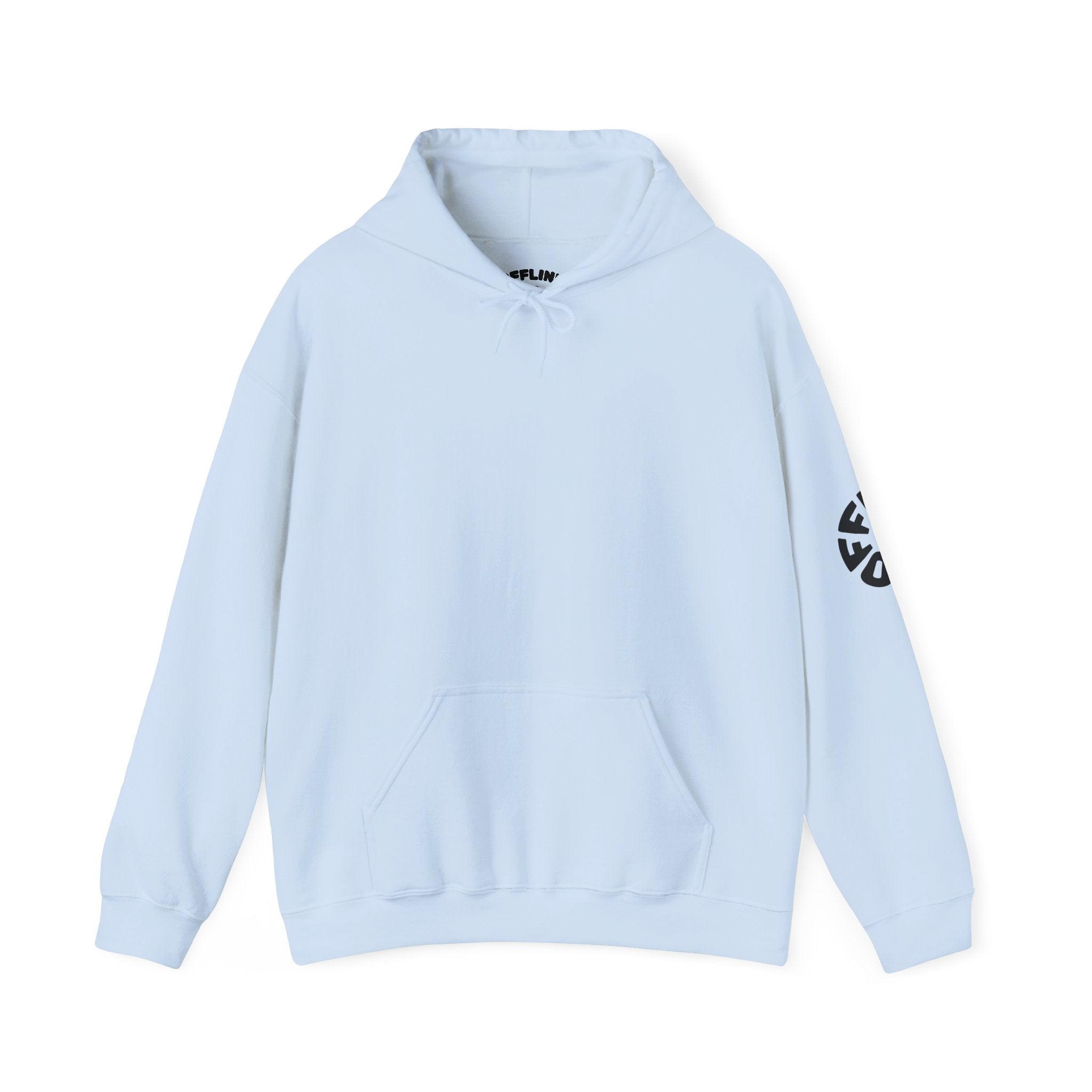 Hoodie — Retro Pink Circular 'FUN' Graphic Pullover