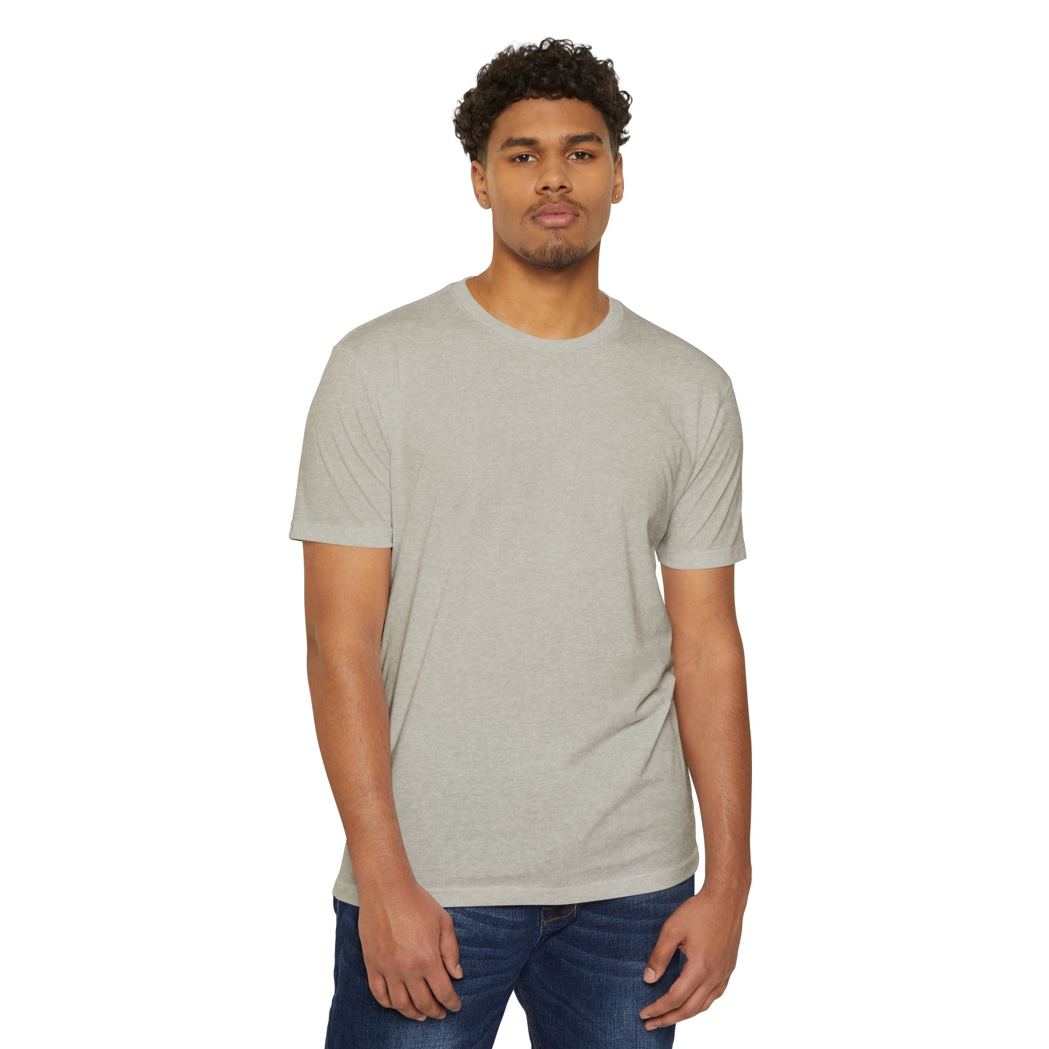 Soft Everyday CVC Jersey T-Shirt — Lightweight Crewneck Tee