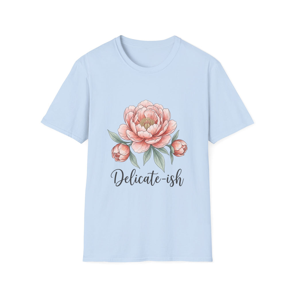 Floral Peony "Delicate-ish" T-Shirt