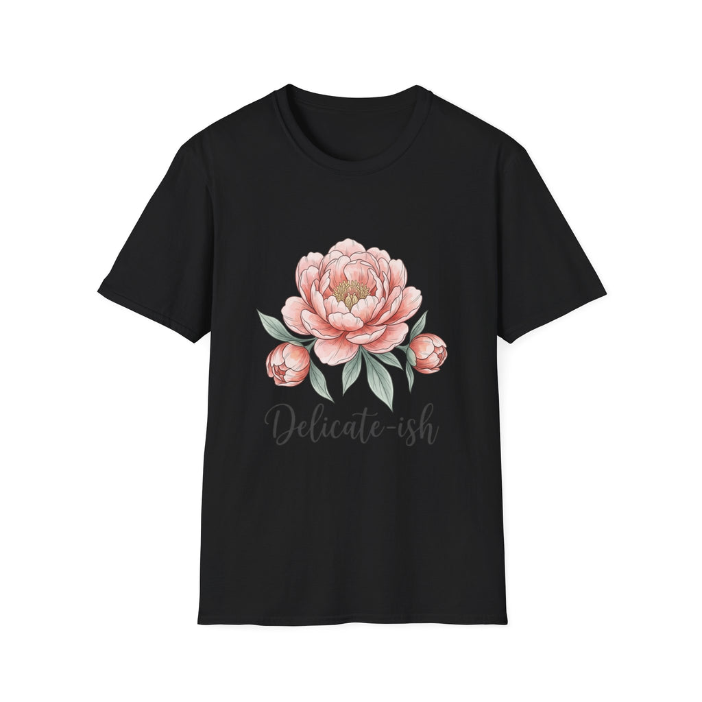 Floral Peony "Delicate-ish" T-Shirt