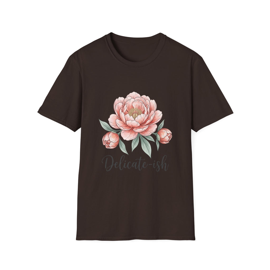 Floral Peony "Delicate-ish" T-Shirt
