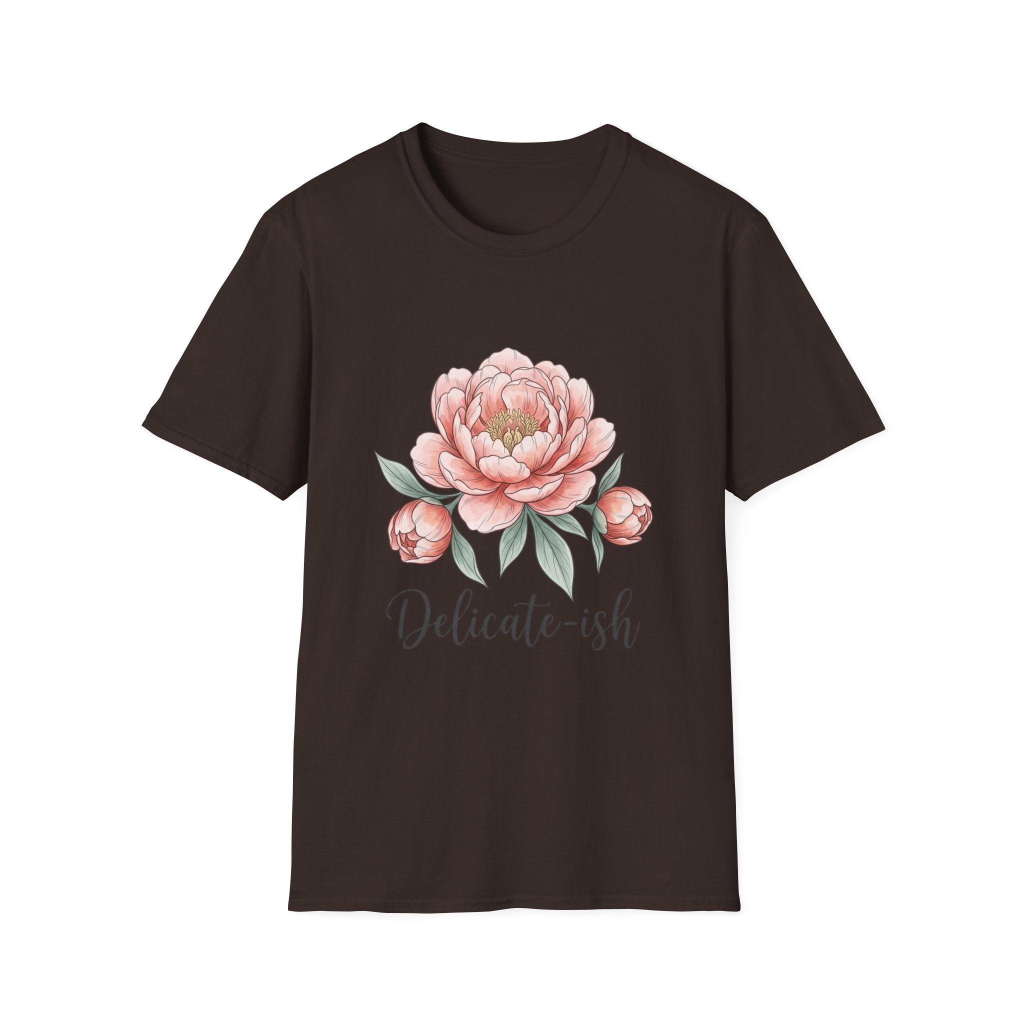 Floral Peony "Delicate-ish" T-Shirt