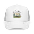Trucker Hat - 'Mentally Somewhere Else' Retro Camper Design